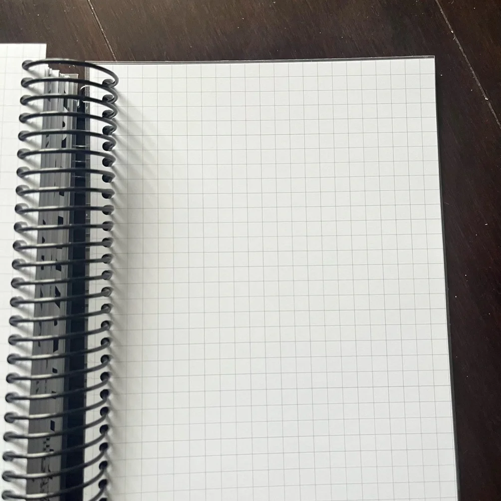Lights Planner Action Coil B6 Planner Daily New Weekly Cleaning Notebook TN